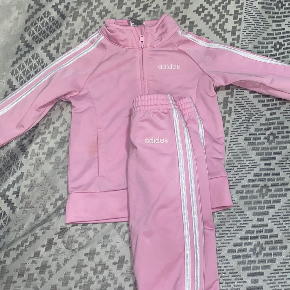 Adidas 9 month infant outfit set